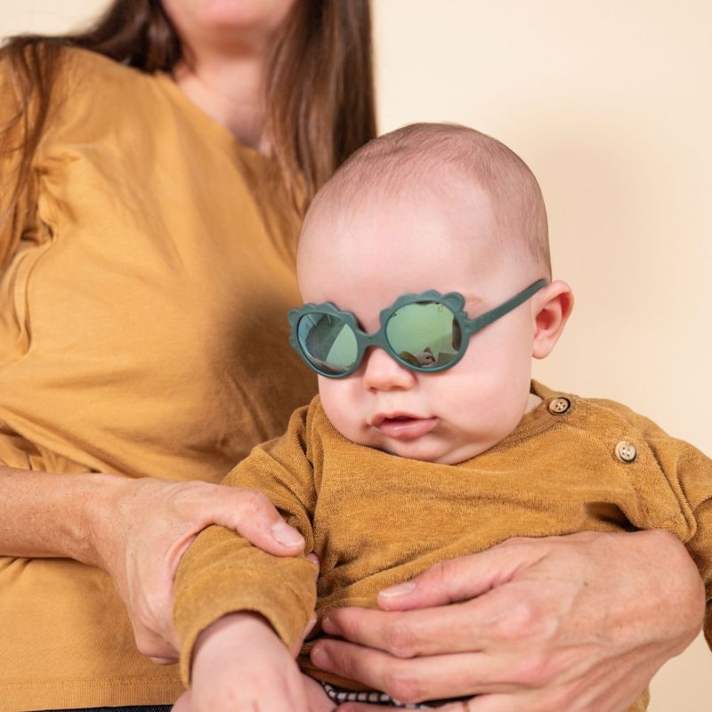 Lunettes de soleil Lion vertes (0-12 mois) KI et LA Ambiance 7