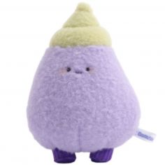 Porte-clé peluche Veggies Aubergine (15 cm) - Bazuuyu