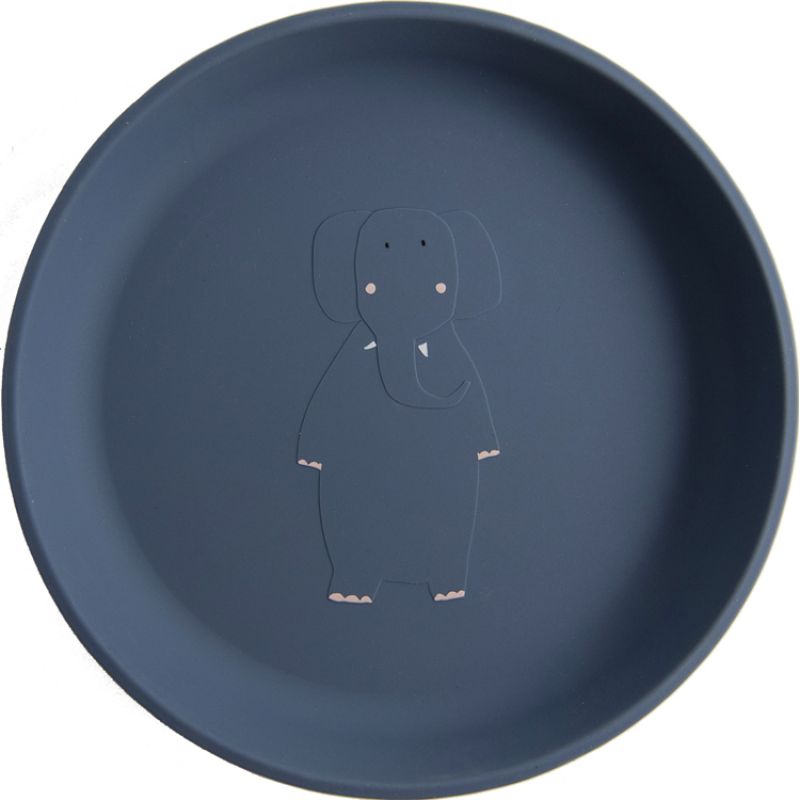 Assiette en silicone Mrs. Elephant Trixie