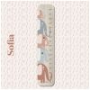 Toise en bois XXL Éléphant personnalisable Charlie et Suzie Ambiance 1