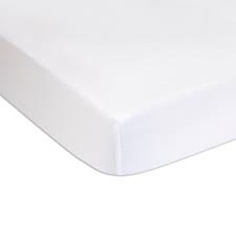 Drap housse jersey blanc (50 x 100 cm) Domiva Produit 1 grande taille