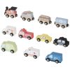 Coffret véhicules en bois et tapis Amadeus Les Petits Produit 3