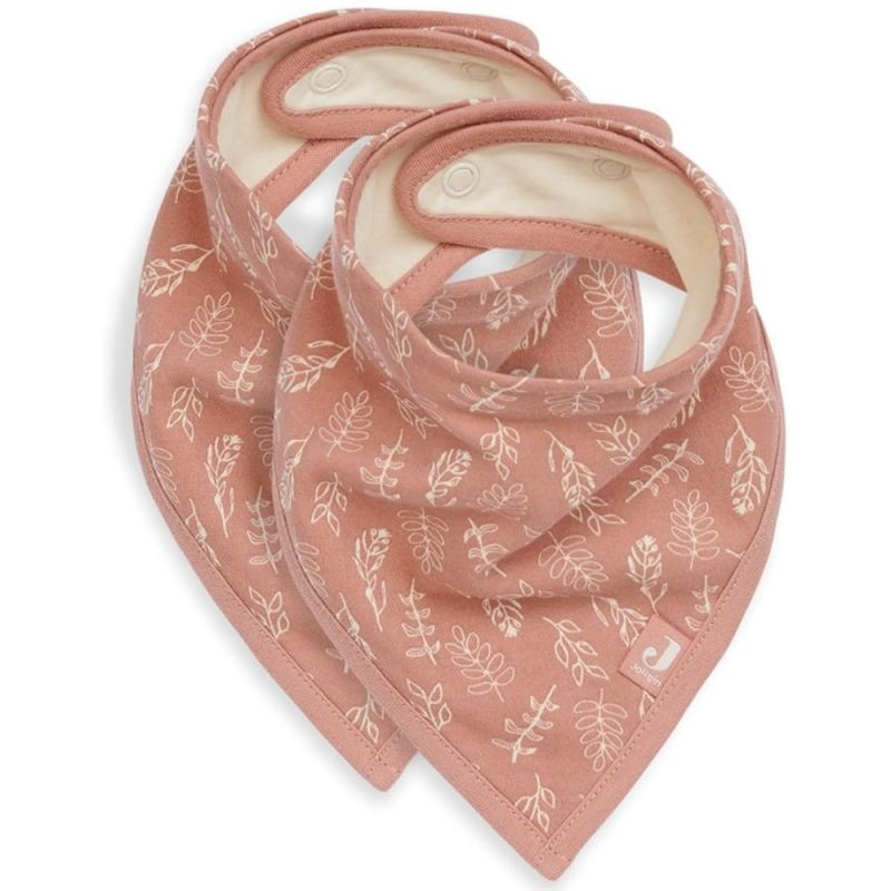 Lot de 2 bavoirs bandana Meadow Rosewood Jollein