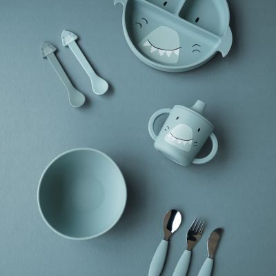 Lot de 2 cuillères en silicone Mr. Shark