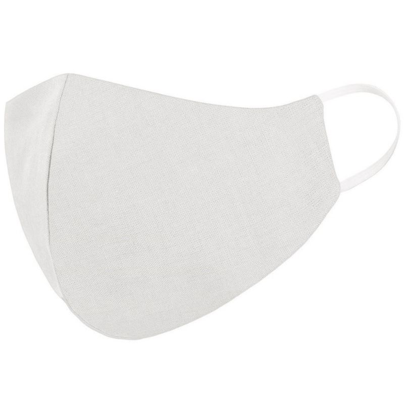 Lot de 2 masques de protection lavables gris clair (5 ans et +) Cotton&Sweets