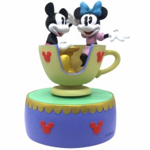 Boîte à musique magnétique Teacup Mickey & Minnie  par Disney Enchanting