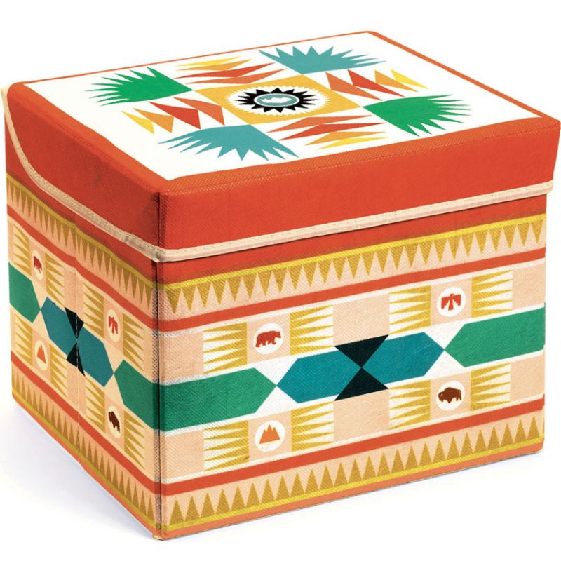Coffre à jouets siège Tipi Djeco