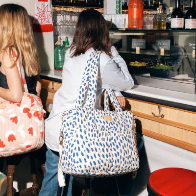 Sac à langer imperméable Hyde Park Leonie Blue