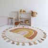 Tapis rond Rainbow Toffee (110 cm)  par Nattiot