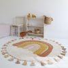 Tapis rond Rainbow Toffee (110 cm)  par Nattiot