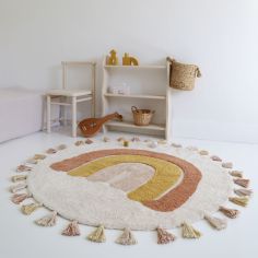 Tapis rond Rainbow Toffee (110 cm)