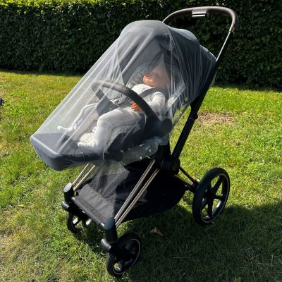 Moustiquaire pour poussette bébé MOSKITO PREMIUM dark grey