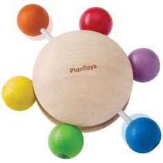 Hochet en bois à perles - Plan Toys