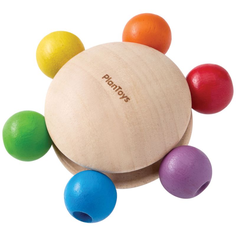 Hochet en bois à perles Plan Toys Produit 2