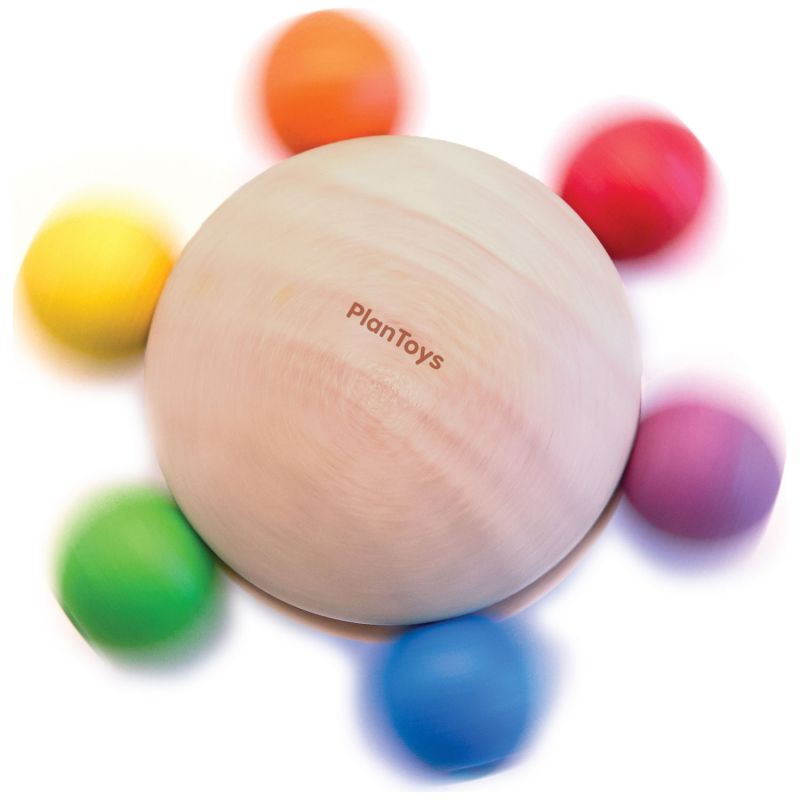Hochet en bois à perles Plan Toys Produit 3