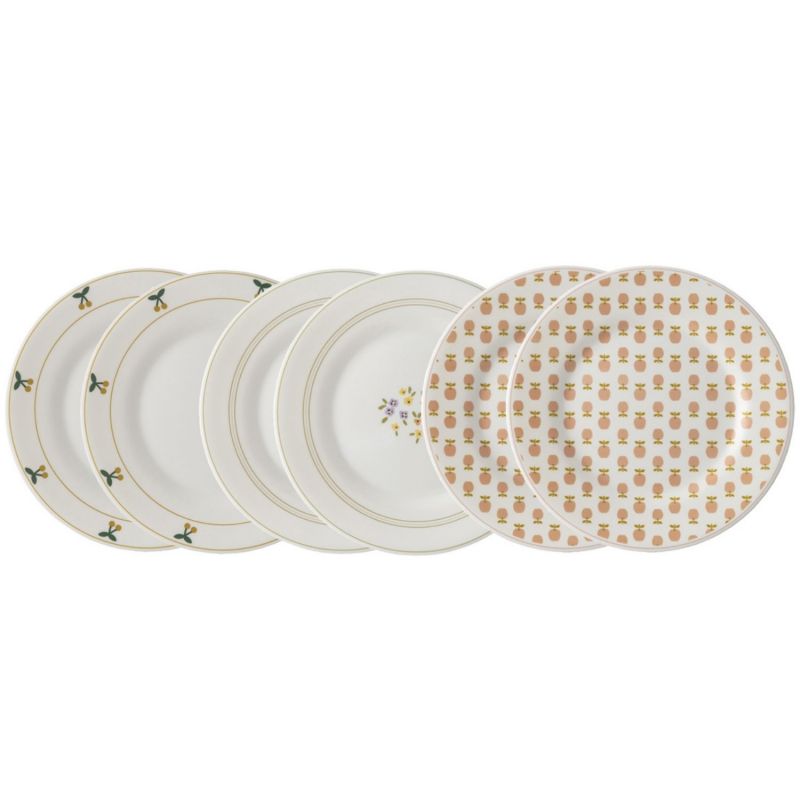 Lot 6 assiettes à dessert Emile et Ida Petit Jour Paris Produit 1