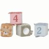 Lot de 4 cubes doux Safari Friends Little Dutch Produit 3