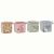 Variation Multicolore du produit Lot de 4 cubes doux Safari Friends de la marque Little Dutch