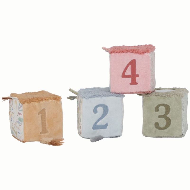 Lot de 4 cubes doux Safari Friends Little Dutch Produit 5