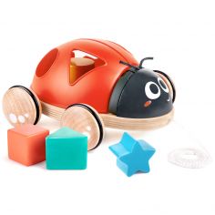 Coccinelle à tirer trieuse de formes - Hape