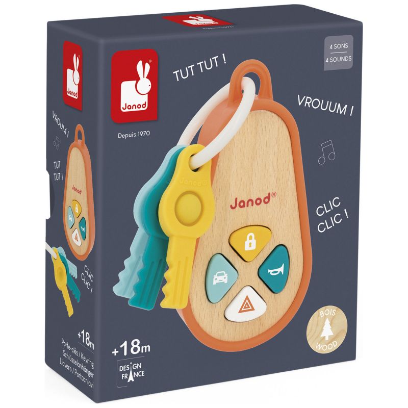 Porte-clés à sons Janod Packaging 6