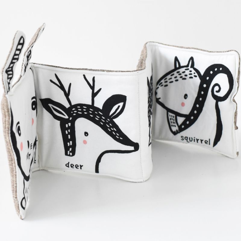 Livre bébé en tissu accordéon Forêt - Reconditionné Wee Gallery Produit 2