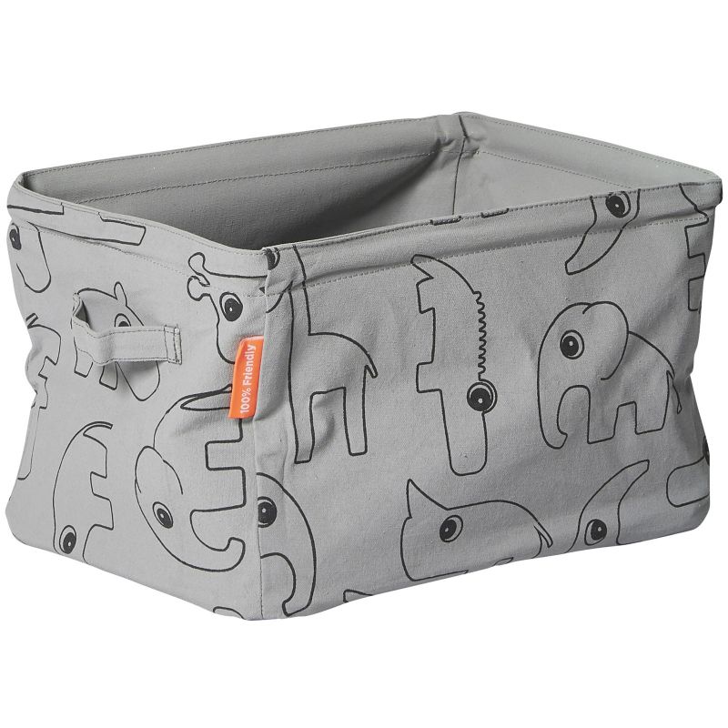 Panier de rangement tiroir Contour gris Done by Deer