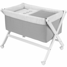 Berceau ciseaux en bois Pic gris - Cambrass