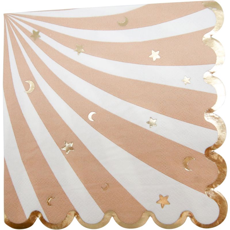 Lot de 16 serviettes Baby Nude Arty Fêtes Factory Produit 1 grande taille