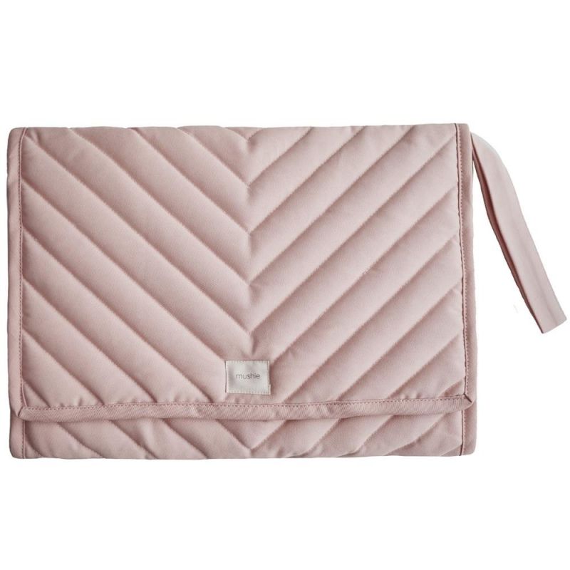 Tapis à langer nomade Blush Mushie Produit 1