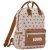 Variation Beige, marron du produit Sac à dos Cœurs Marron (personnalisable) de la marque Atelier Wagram