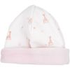 Bonnet de naissance en coton rose Sophie la girafe (1-3 mois) - Trois Kilos Sept