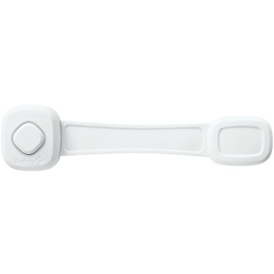 Bloque porte Secret Button blanc  par Safety 1st