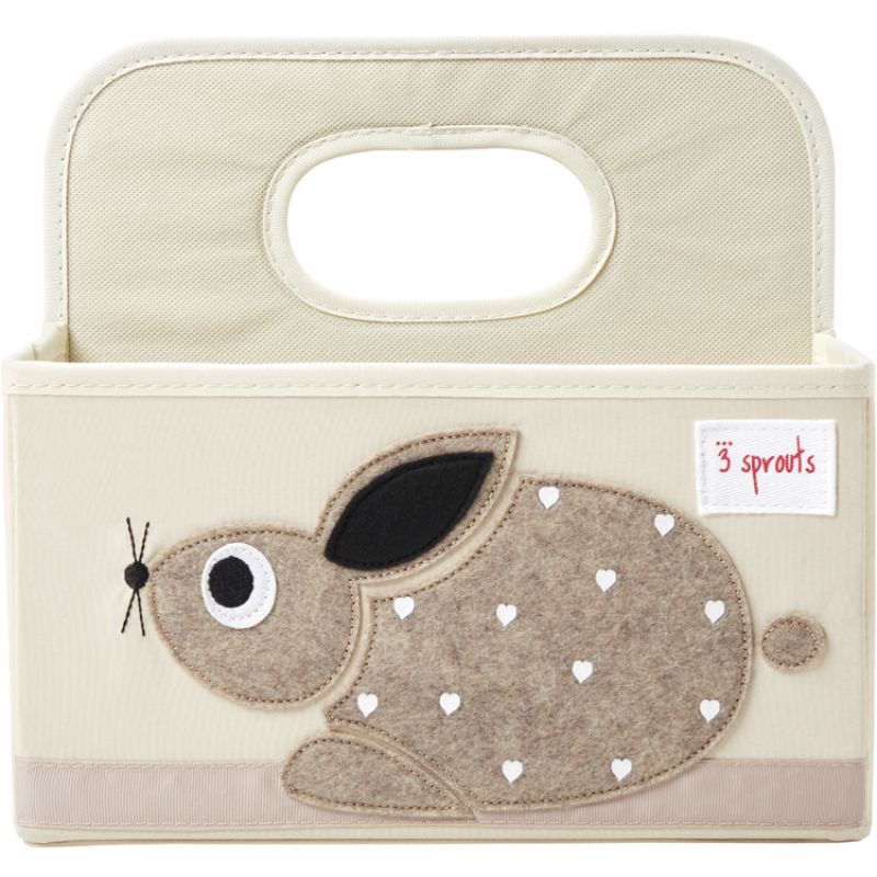Panier de toilette Lapin (28 x 25 x 25 cm) 3 sprouts