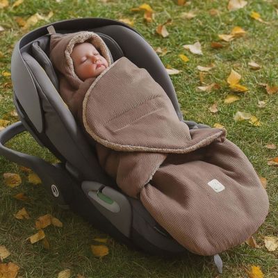 Couverture nomade CALLIE CORD caribou