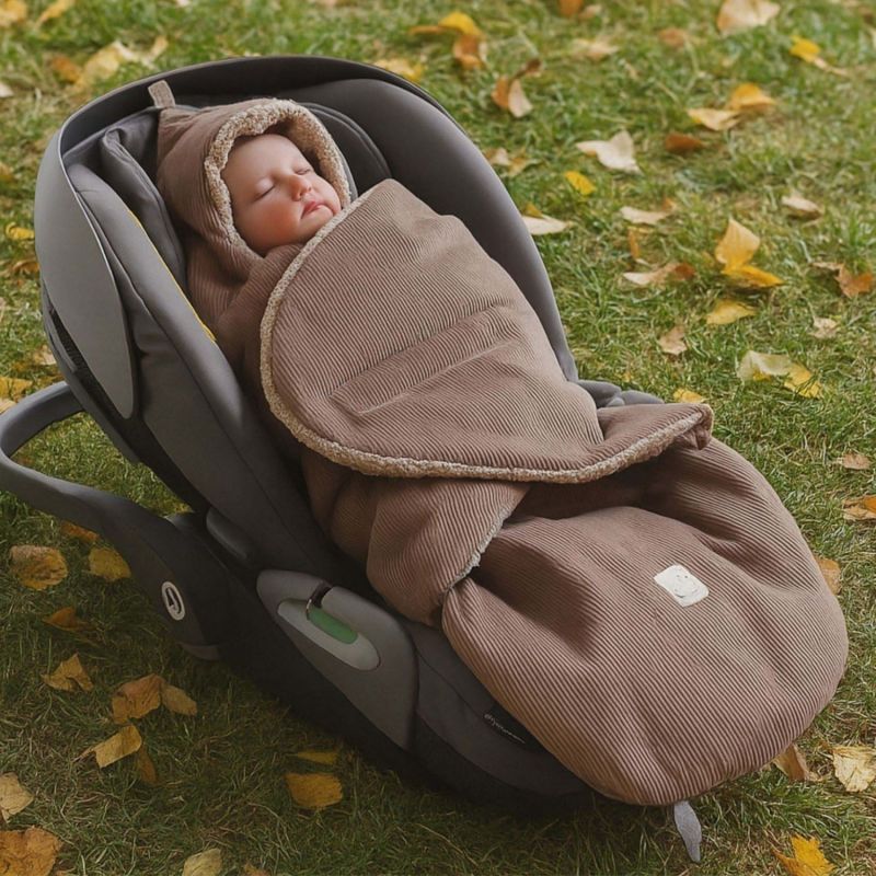 Couverture nomade CALLIE CORD caribou Kaiser Ambiance 2