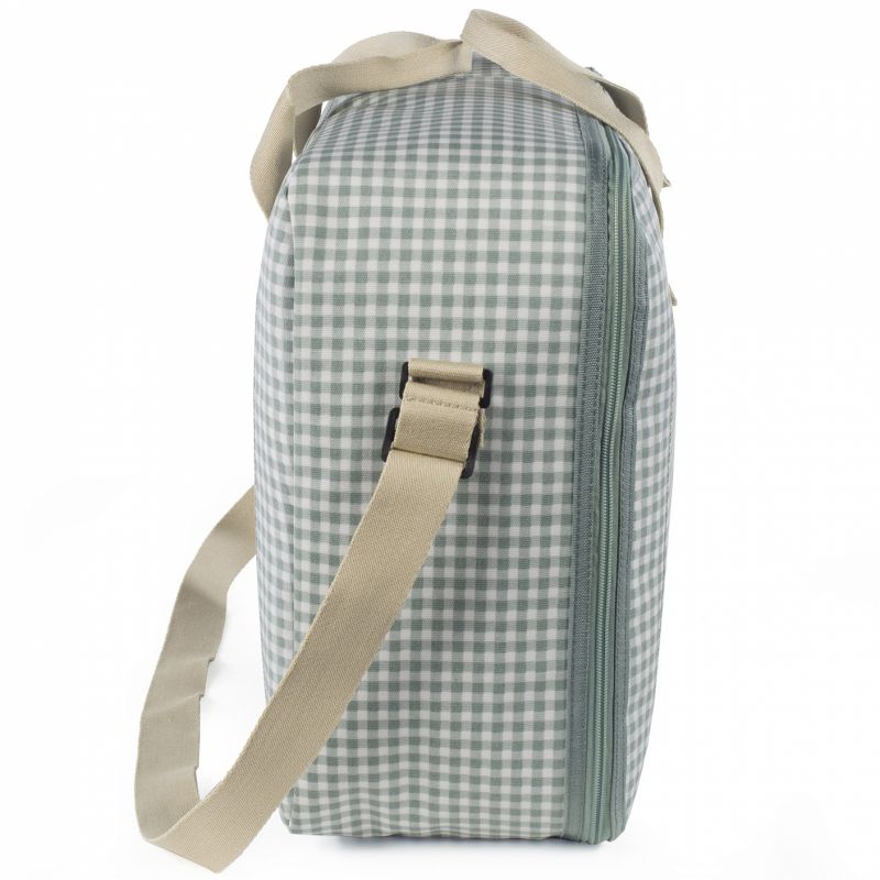 Valise de maternité I love vichy vert Walking Mum Produit 3