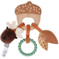Hochet en bois Forêt - Little Big Friends