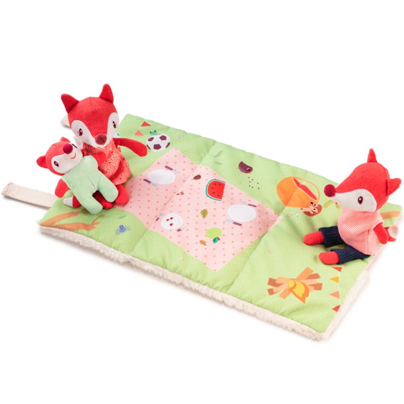 Set de 3 mini personnages Alice le renard Lilliputiens