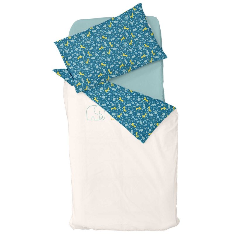 Housse de couette + taie d'oreiller Zanimo (100 x 140 cm) Domiva