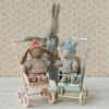 Lapin Hiver Micro Marron Rose Maileg Ambiance 3