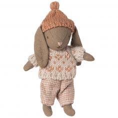 Lapin Hiver Micro Marron Rose - Maileg