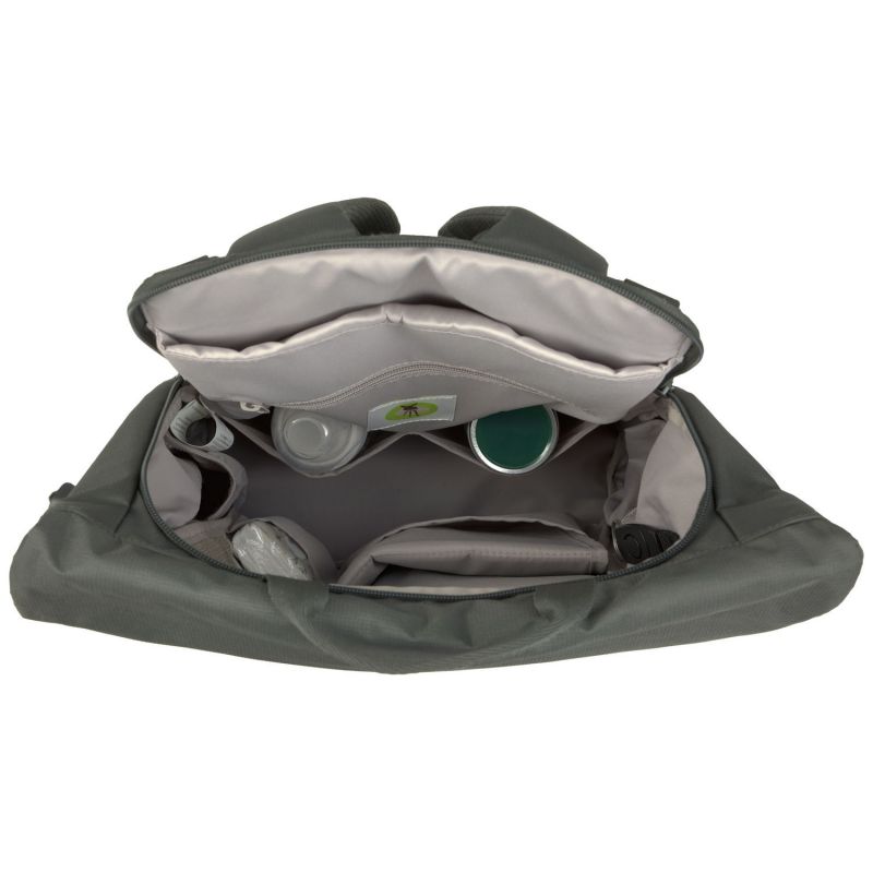 Sac à dos à langer Outdoor Rolltop olive foncé Lässig Produit 6