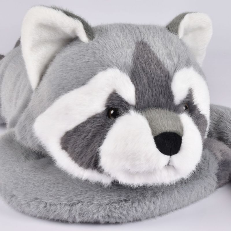 Peluche géante Raton Laveur lesté PODCOLL (75 cm) Histoire d'Ours Ambiance 2