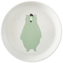 Assiette plate Mr. Polar Bear  par Trixie