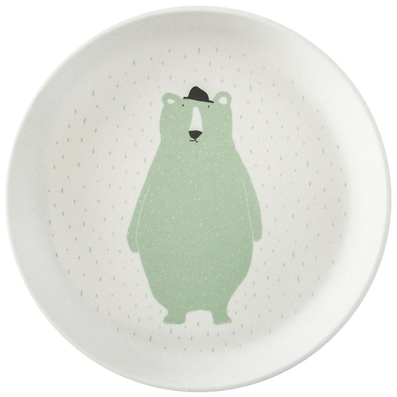 Assiette plate Mr. Polar Bear Trixie