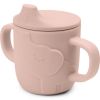 Tasse à bec en silicone Peekaboo Elphee Rose - Reconditionné - Done by Deer