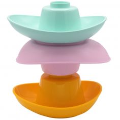 6 Barques Gigognes Multicolores - Simple