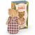Variation Marron du produit Bébé Emile Le petit ours Les Minouchkas (14,5 cm) de la marque Moulin Roty