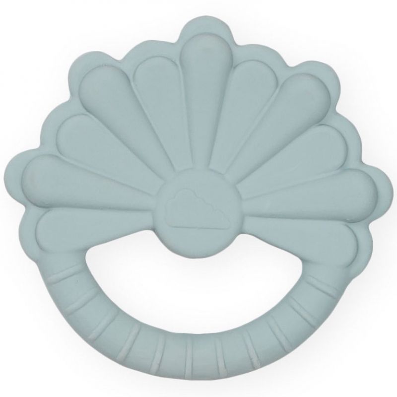Anneau de dentition en caoutchouc fleur bleu Cam Cam Copenhagen